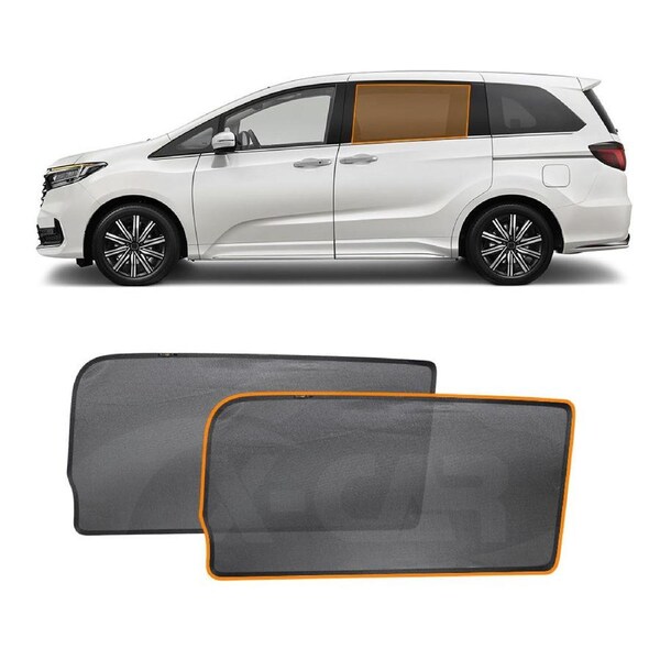 Rear Window Sun Shade for Honda Odyssey 2021-2024 Car Sun Blind Mesh