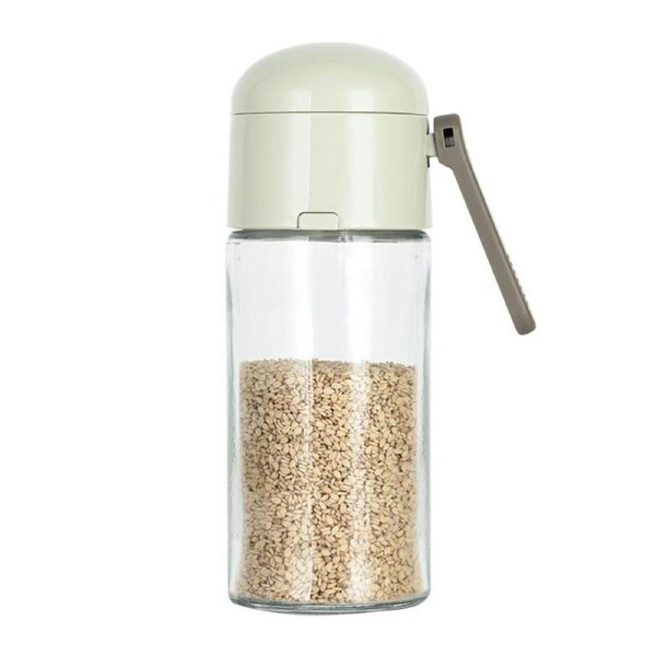 Quantitative Salt Shaker Pepper Shakers Kitchen Seasoning Bottle 220ML