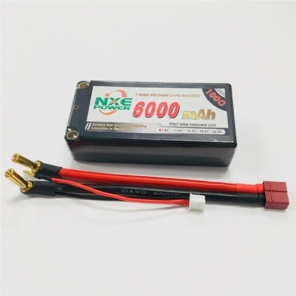 7.6V 6000mAh LiPo Battery Pack with Deans Connector