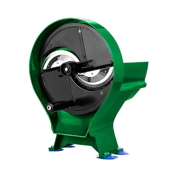 SOGA Commercial Manual Vegetable Fruit Slicer Kitchen Cutter Machine Green