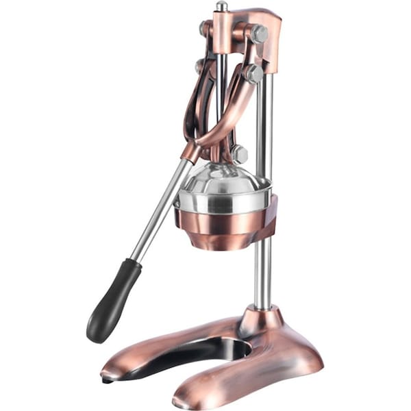 SOGA Stainless Steel Manual Juicer Hand Press Juice Extractor Squeezer Lemon Orange Citrus Gold