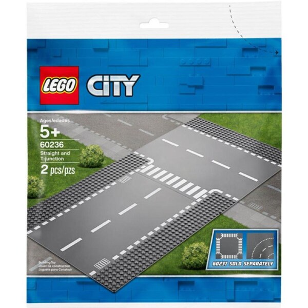 LEGO 60236 - City Straight & T-Junction