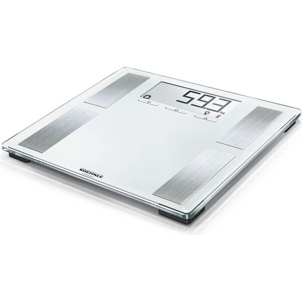 Soehnle Shape Sense Connect 100 Bathroom Scale With Bluetooth - 63872
