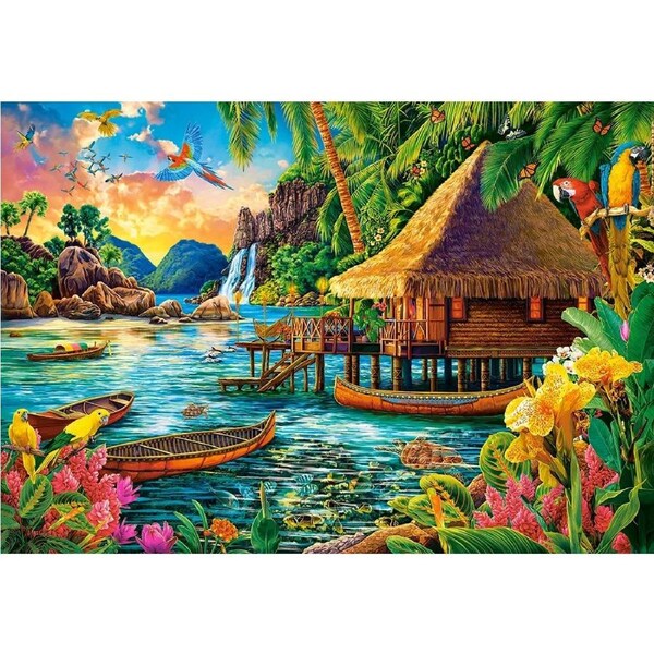 Castorland - Tropical Island Puzzle 1000pc