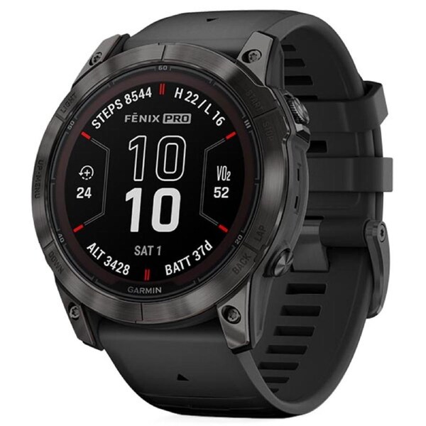Garmin Fenix 7X Pro Sapphire Solar Carbon Grey
