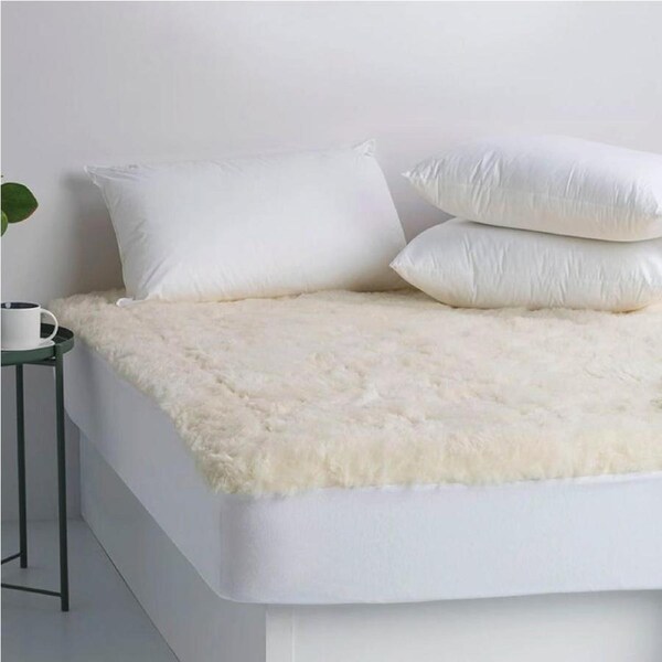 Jason 550GSM Australian Wool Reversible Underlay/Topper Queen