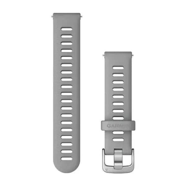 Garmin Quick Release 18mm - Powder Grey Silicone Band
