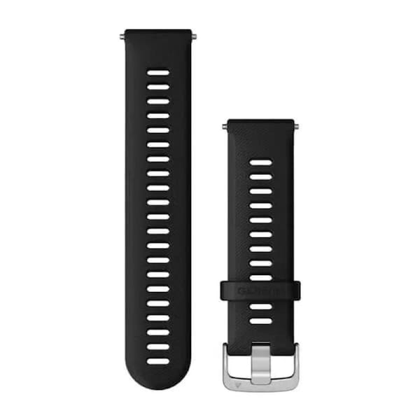 Garmin Quick Release 22mm - Black Silicone Band