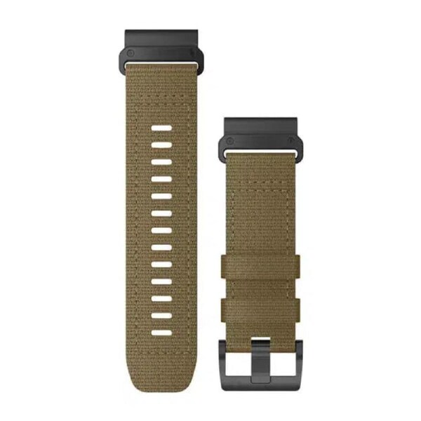 Garmin QuickFit 26 - Tactical Coyote Tan Nylon Band
