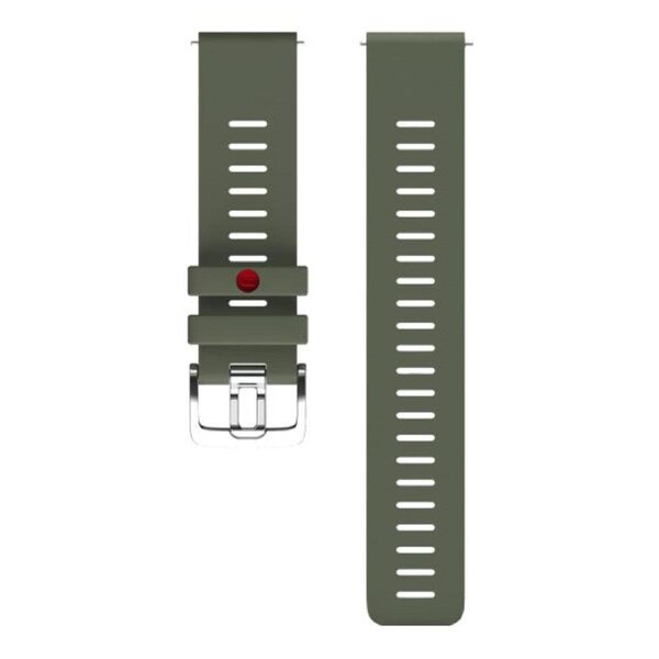 Polar Silicone Wristband 22mm Med/Large - Green