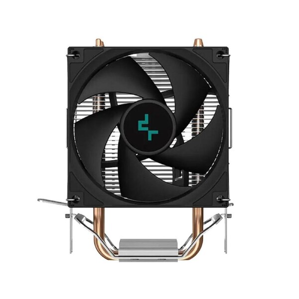 DeepCool AG200 Compact Single-Tower CPU Cooler , 2 Copper Heat Pipes, 92 mm FDB PWM Fan, Application For IntelLGA1700/1200/1151/1150/1155 AMDAM5/AM4