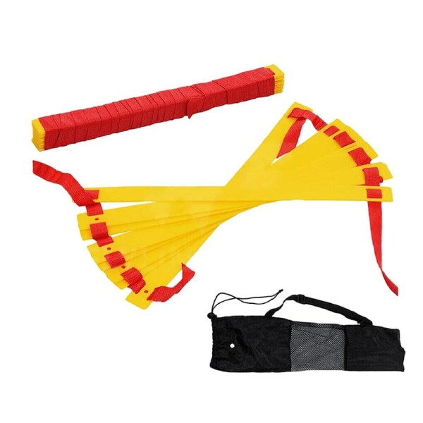 Agility Speed Sport Training Ladder Soccer Fitness Boxing Rungs Bag Gym - 10m