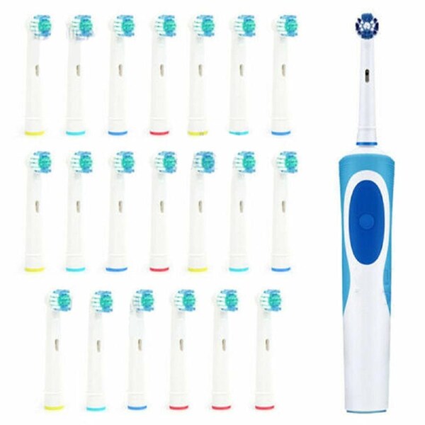Toothbrush Heads Compatible Replacement Brush Deep Clean - 20pcs