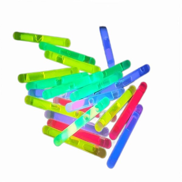 Mini Glowsticks Fishing Party Glow Sticks - 100pcs