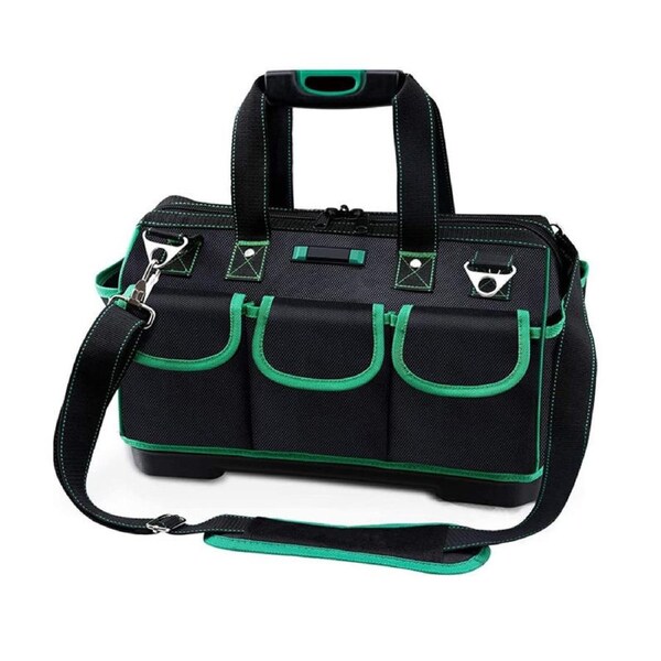 Catzon 16'' Heavy Duty Tool Bag Waterproof with Shoulder Strap for Woodworking