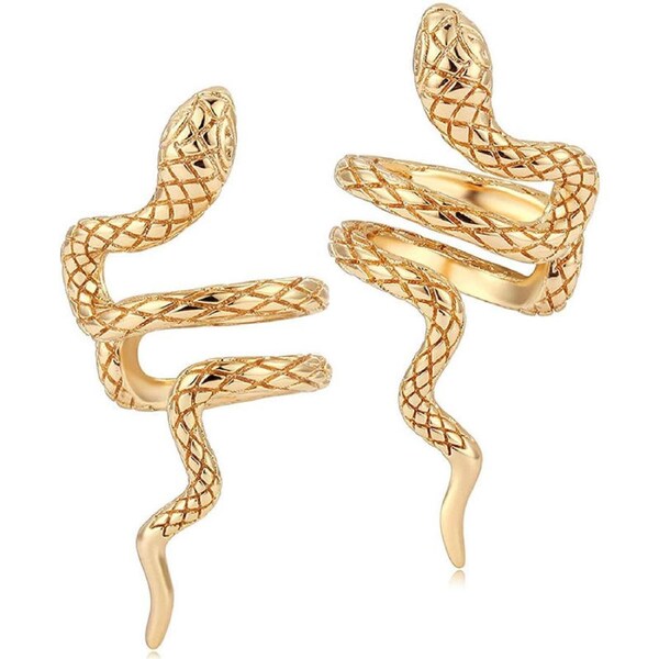 Nevenka Fashion Snake Ear Cartilage Clip Non Pierced Earrings Gifts for Women