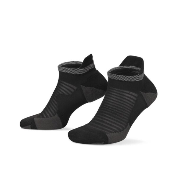 Nike Spark Cushioned No Show Socks - Black - Size Mens US 14-16
