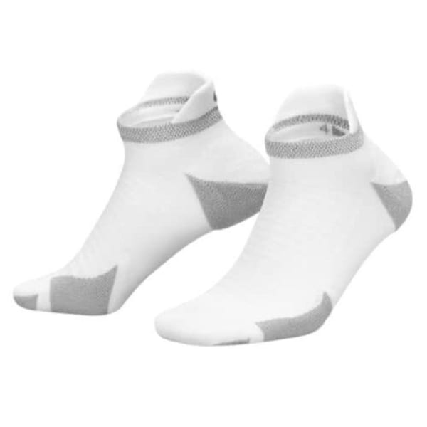 Nike Spark Cushioned No Show Socks CU7201-100 White Size US 12-13.5