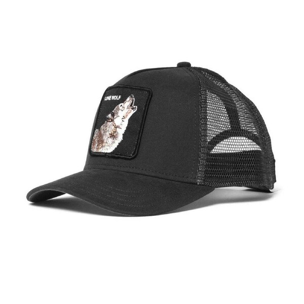 Goorin Bros Trucker Animal Farm Baseball Hat Cap - The Lone Wolf