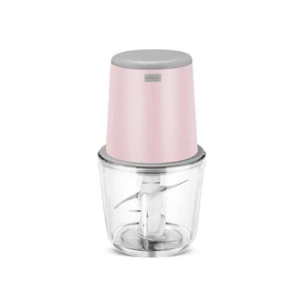 600ML Electric Garlic Food Chopper Vegetable Chopper Grinder Blender Pink