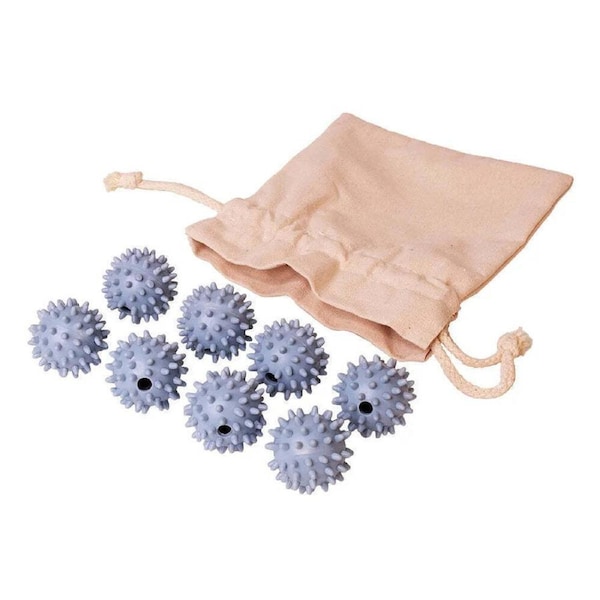 White Magic Eco Basics Laundry and Dryer Balls Pack 8