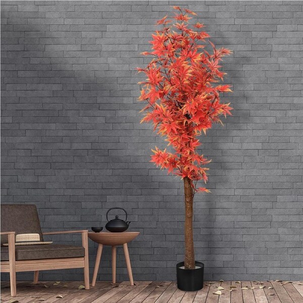 180cm Lambu Artificial Red Japanese Maple Tree
