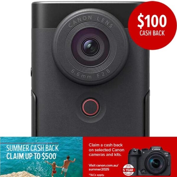 Canon PowerShot V10 Vlogging Camera (BLK)