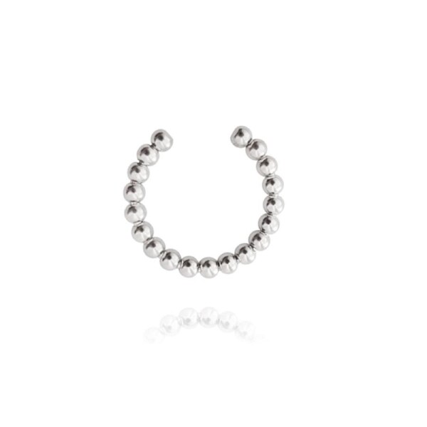 Culturesse Sterling Adjustable 2cm Open Trio Ring Women Fashion Sterling Silver