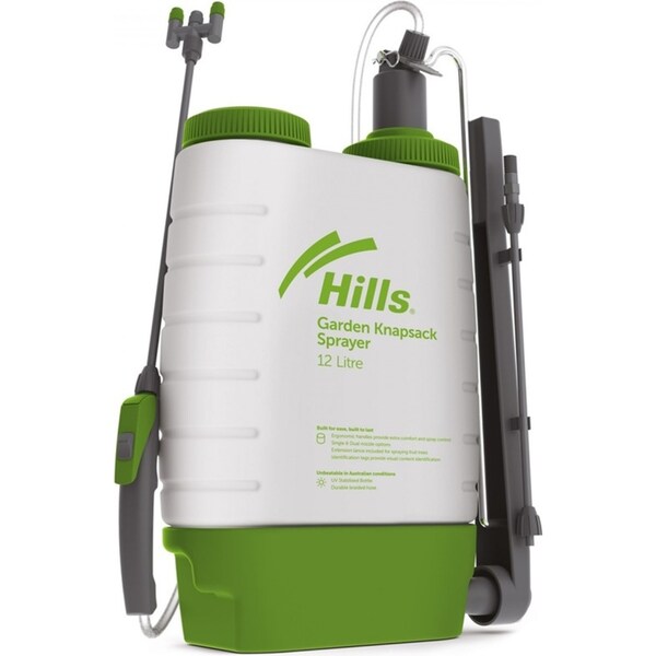 Hills Garden Knapsack/Backpack Durable Water Pump Pressure Spray Bottle 12L