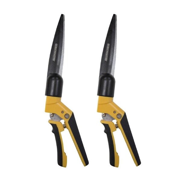 2x Gardenmaster Garden Grass Shears 180 Degrees Lawn Trimming Edging/Corner Tool