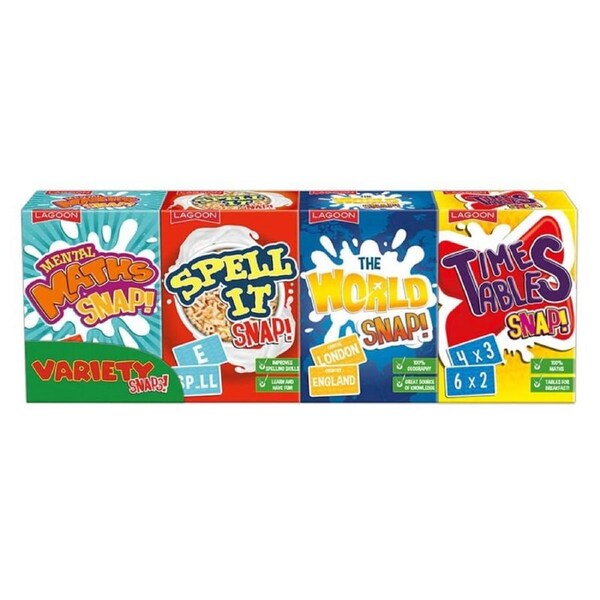 Lagoon Variety Snaps Kids/Children Activity Educational Spelling/Math Toy 8+