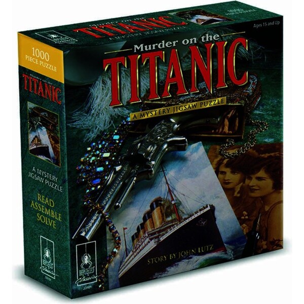 1000pc U.Games Mystery Jigsaw Puzzle Murder On The Titanic Kids/Children Toy 15+