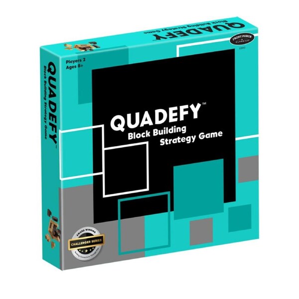 Quadefy Strategy Board Game Family/Friends Kids/Children Party Activity Toy 8+