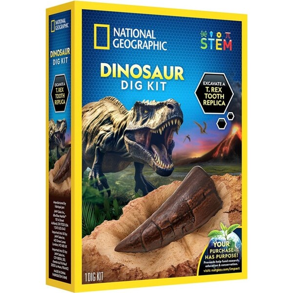 National Geographic Dino Fossil Dig Kit Kids/Children Activity Fun Play Toy 8+