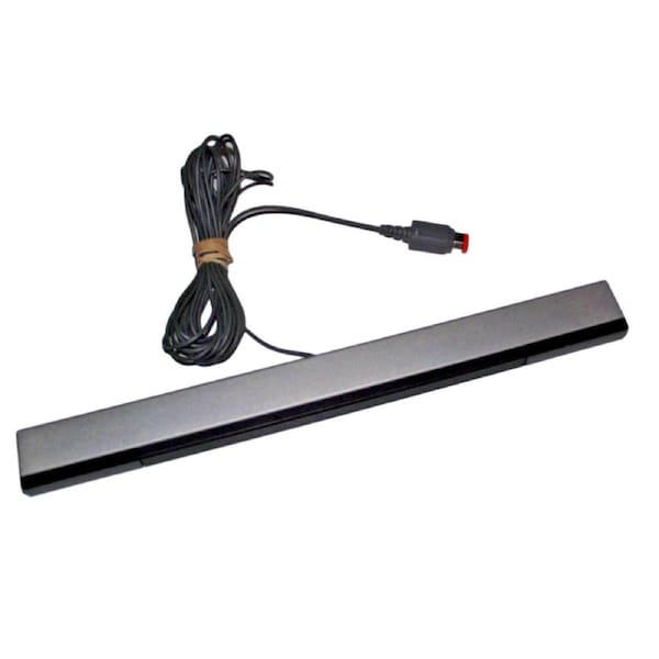 Genuine Silver Nintendo Wii Sensor Bar (RVL 014) Wii U Compatible Official
