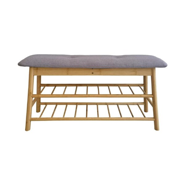 Shoe Stool Storage Rack Cabinet Multifunctional Space Saving