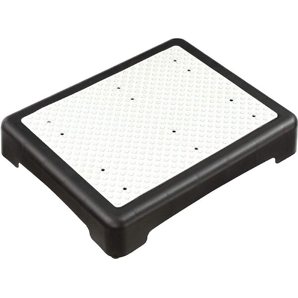 Portable One Step Stool Non-Slip Indoor/Outdoor Mobility Platform for Adults Elderly Versatile Assistance for Cars Beds Doors Stairs Bathrooms Sleek Black