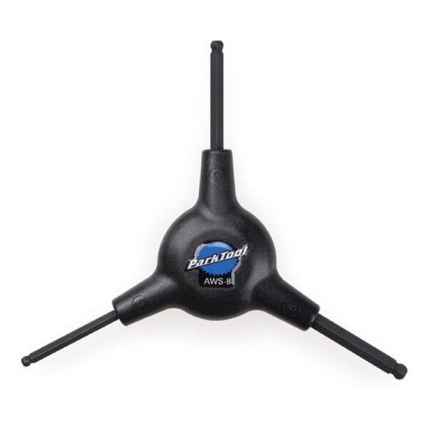 Park Tool AWS-8 3 Way Ball Ended 4 5 6mm Allen Key Tool