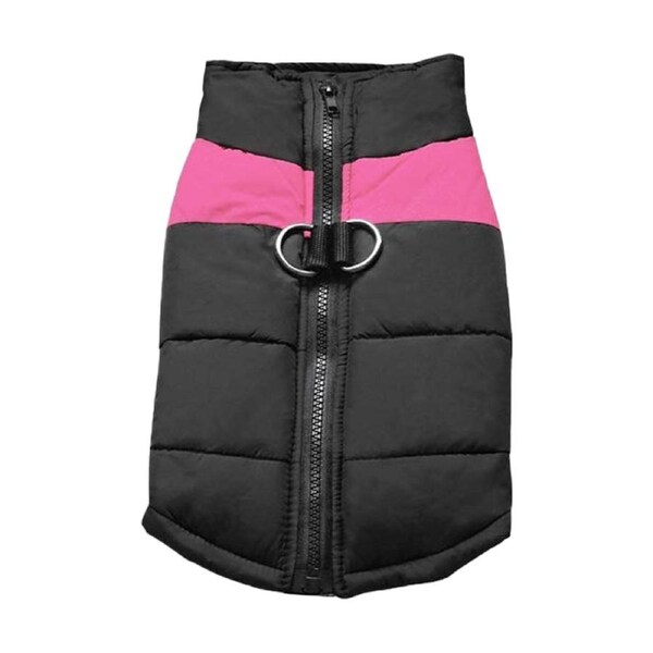 Winter Dog Jacket Padded Waterproof Pet Clothes Warm Windbreaker Vest