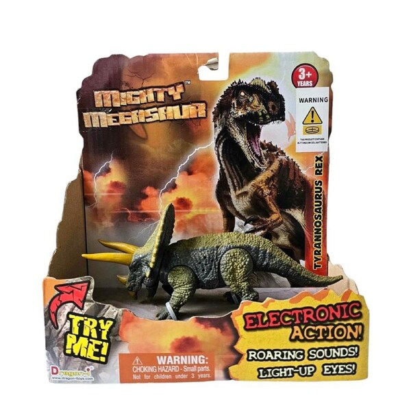 Mighty Megasaur Electronic Dinosaur Action Triceratops