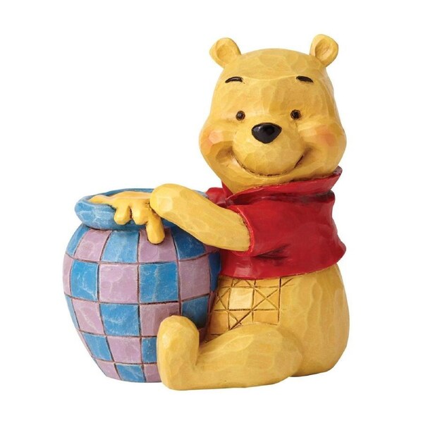 Disney Traditions Winnie the Pooh with Honey Pot 7cm