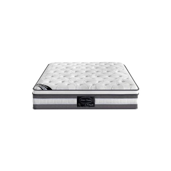 Mattress Euro Top Single Size Pocket Spring Coil with Knitted Fabric Medium Firm 34cm Thick