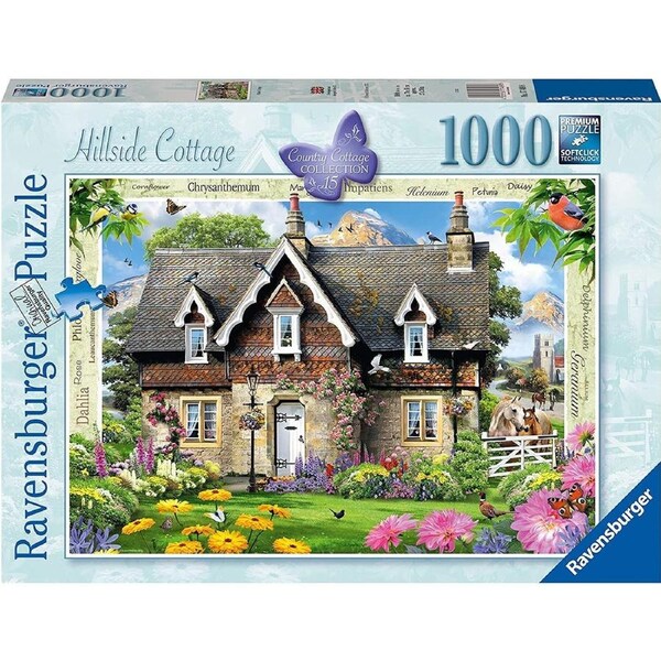 Ravensburger - Hillside Cottage Puzzle 1000 Piece