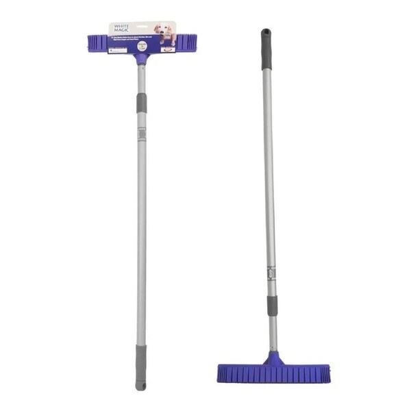 White Magic Rubber Pet Hair Broom