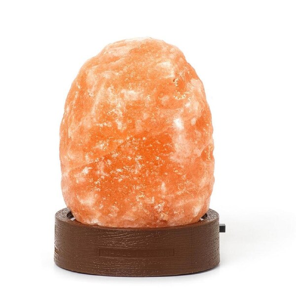 Legami Colour Changing Natural 100% Himalayan Salt Crystal Lamp w/ Base Mini