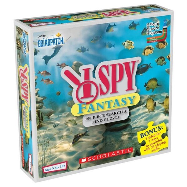 100pc I Spy Fantasy Search & Find Puzzle KIds/Children Activity Game Toy 5+