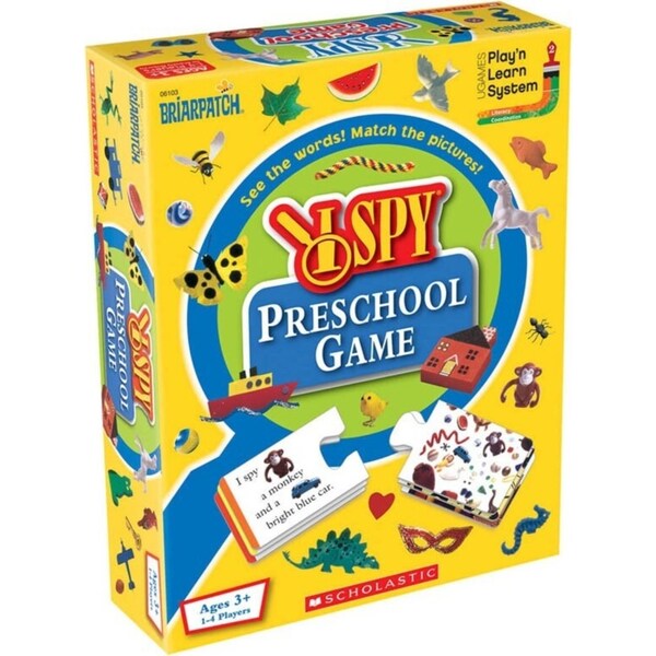 Scholastic I Spy Preschool Match Game Kids/Children Activity Educational Toy 3+