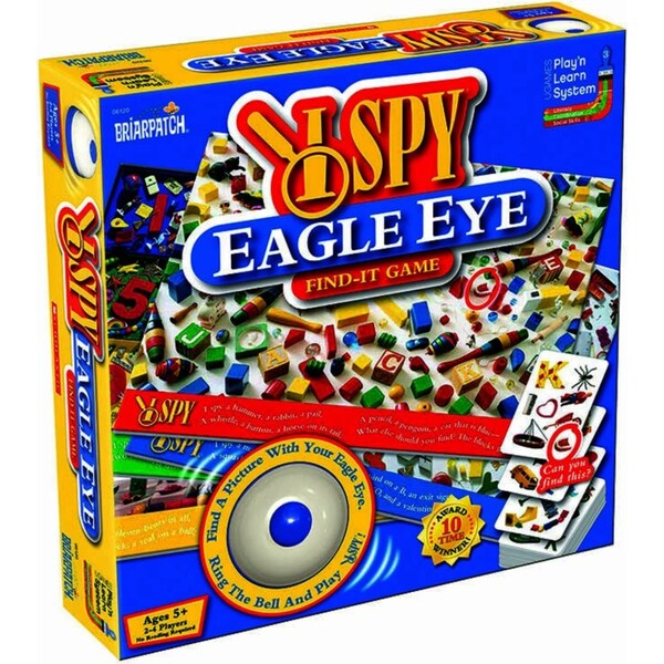 Scholastic I Spy Eagle Eye Picture Find It Game Kids/Children Activity Toy 5+