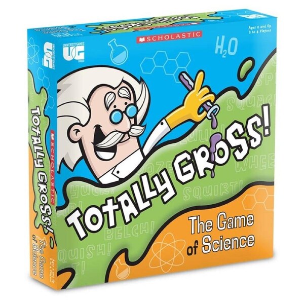 Scholastic Totally Gross Board Game of Science Kids/Children Educational Toy 8+