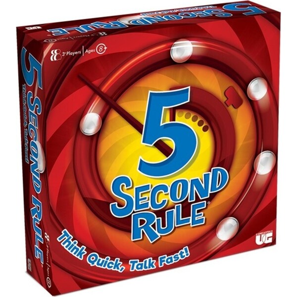 5 Second Rule Interactive Fast-Paced Game Kids/Children Fun Educational Toy 8+